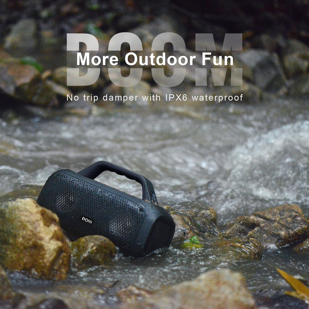 Extreme Boom Bluetooth Speaker Portable Outdoor Sound Box IPX6 Waterproof