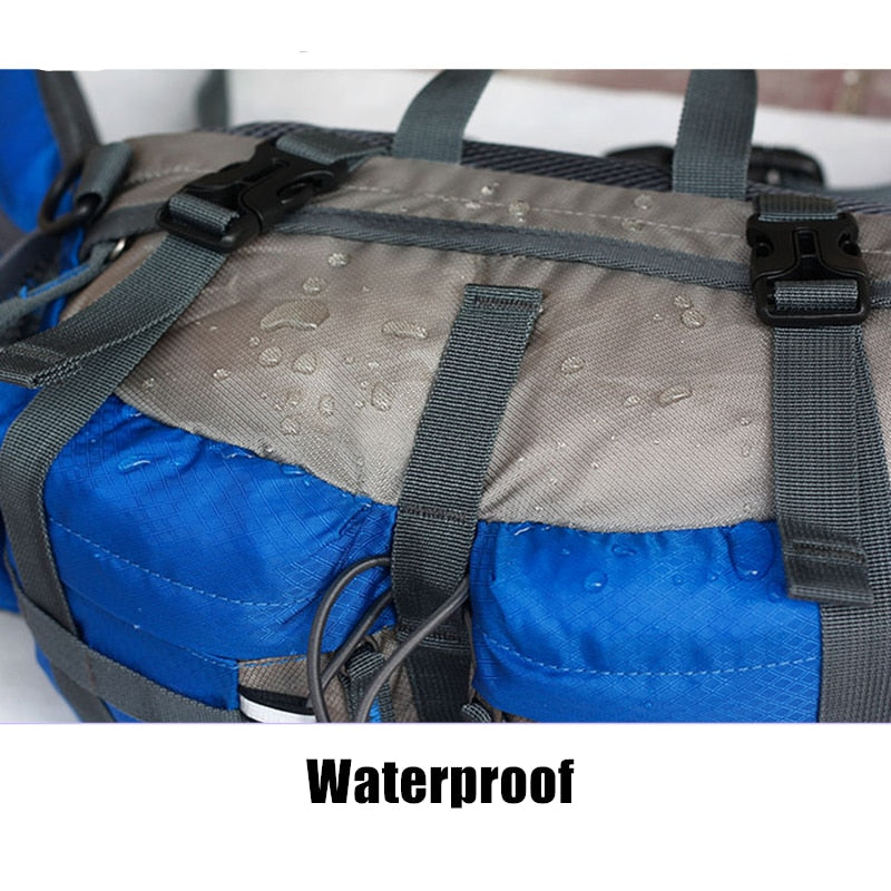 Waterproof Nylon Outdoor Waist Bag  for hiking, Backpacking Sports, Mountain biking ,