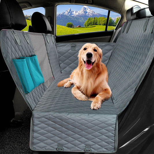 PETRAVEL Dog Car Seat Cover Waterproof Rear Back Seat Protector